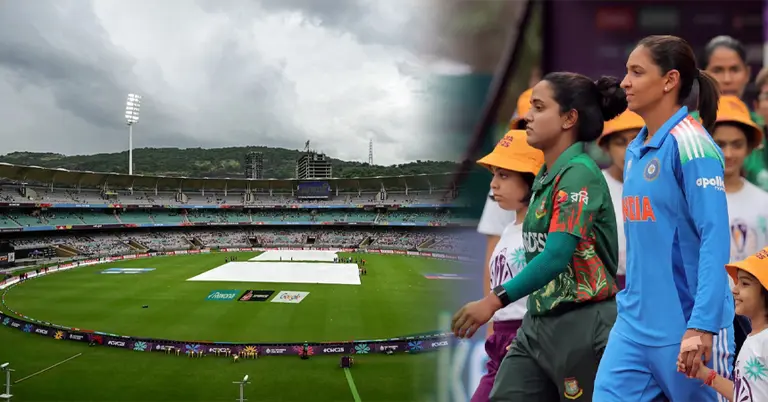 বৃষ্টি বাধায় পরিত্যক্ত বাংলাদেশ-ভারতের মধ্যকার গ্রুপপর্বের শেষ ম্যাচ